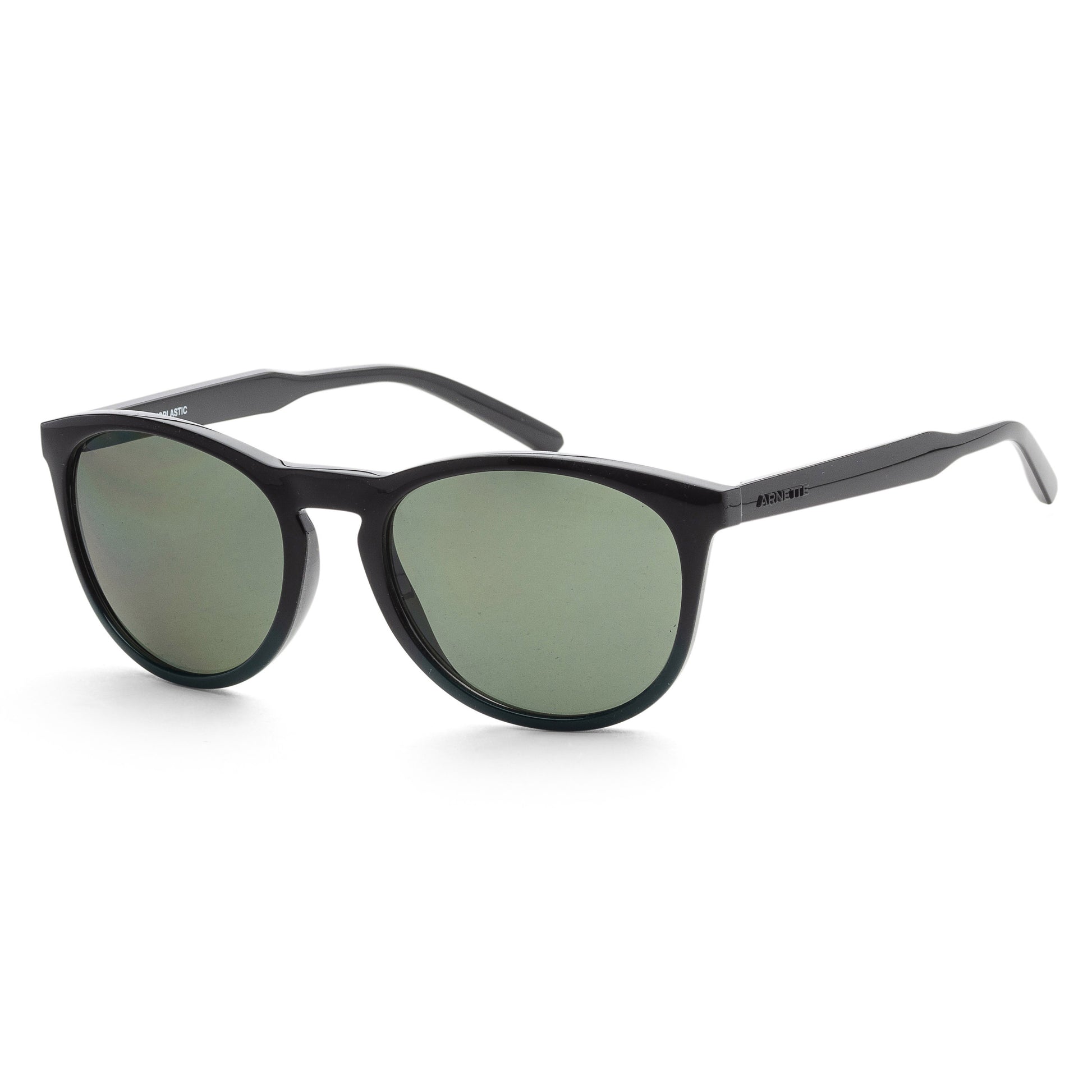 title:Arnette Men's 54mm Black Gradient Green Sunglasses AN4299-280271-54;color:Black Gradient Green Frame, Polar Dark Green Lens