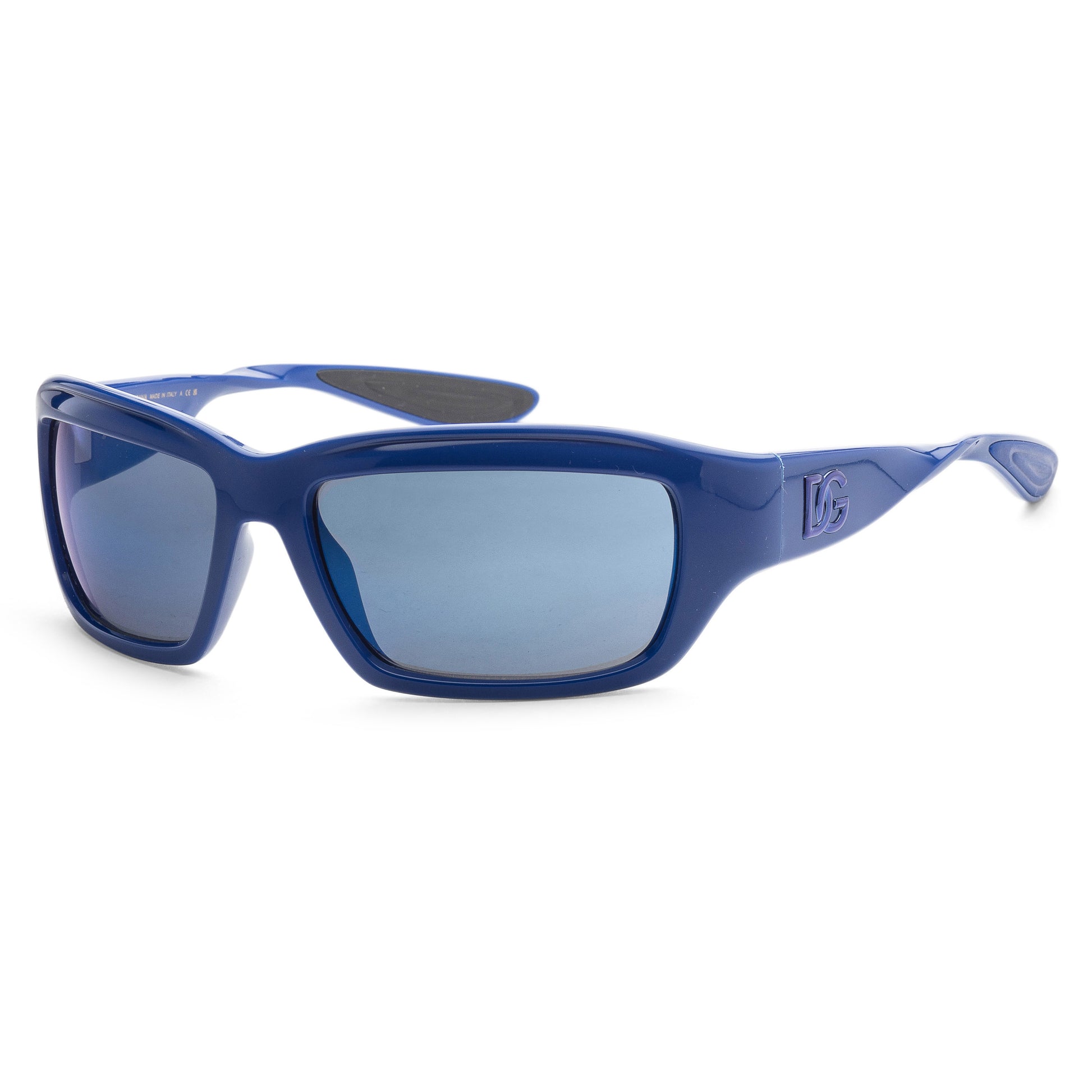 title:Dolce & Gabbana Unisex 59mm Blue Sunglasses DG6191-309455-59;color:Blue frame, Blue Mirror Blue lens