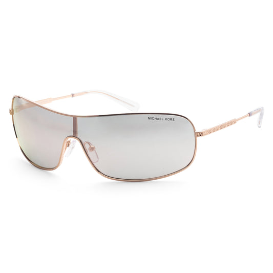 title:Michael Kors Women's Aix 38mm Rose Gold Sunglasses MK1139-11084Z-38;color:Rose Gold Frame, Rose Gold Mirror Lens