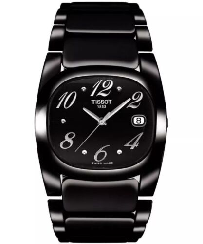 title:Tissot Women's T-Moments Quartz Watch T0091101105702;color:Black