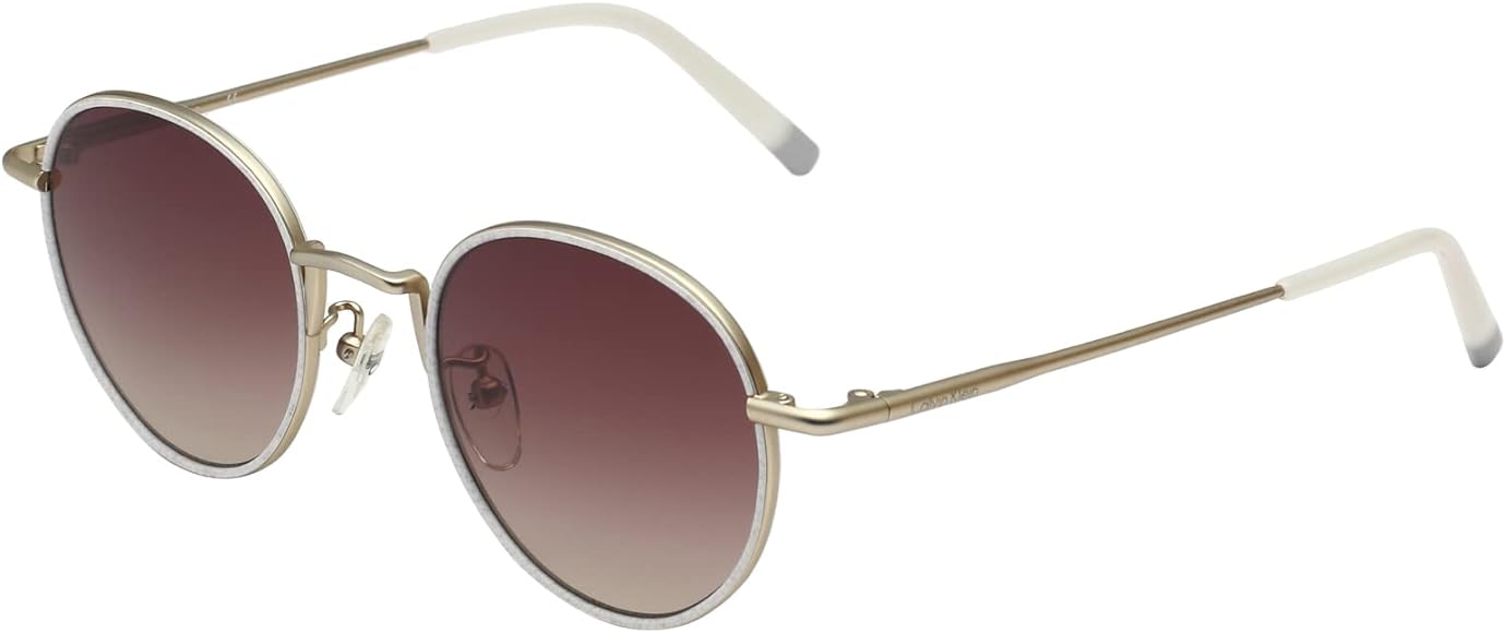 title:Calvin Klein Unisex 49mm Grey Sunglasses CK1235SA-060;color:Grey Frame, Grey Gradient Lens