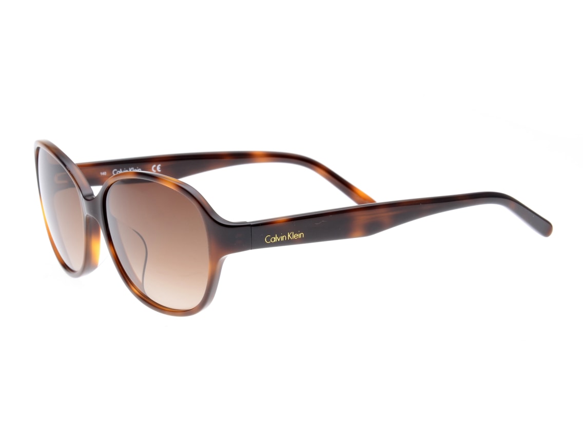 title:Calvin Klein Men's 56mm Brown Sunglasses CK4349SA-214;color:Brown Frame, Brown Gradient Lens