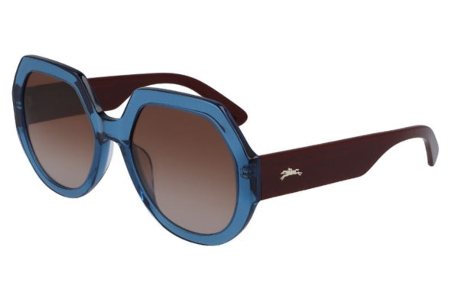 Longchamp Women's 55mm Crystal Blue Sunglasses LO655S-424 - Ruumur