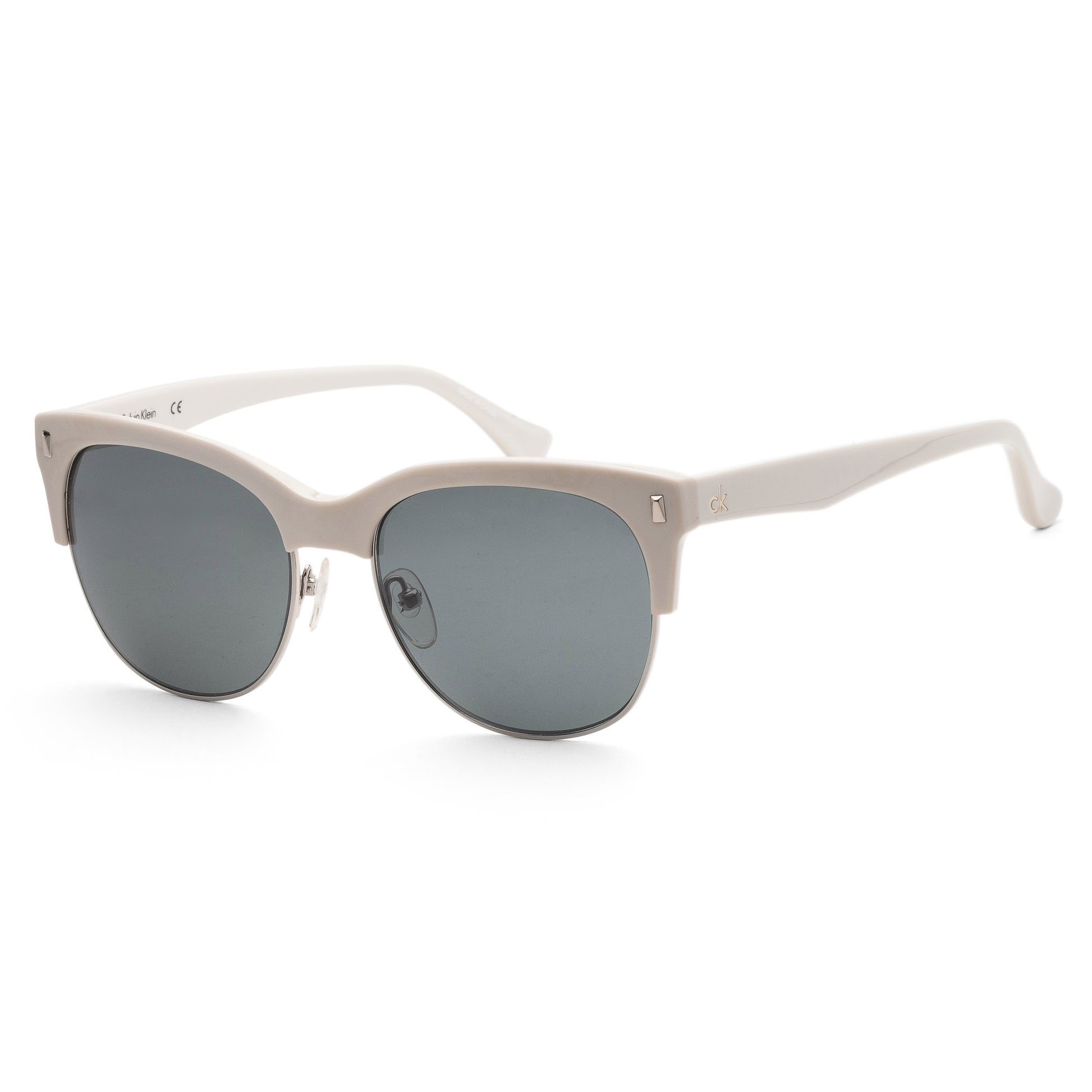 Calvin Klein Unisex 56mm Beige Sunglasses CK4307SPA-107 - Ruumur