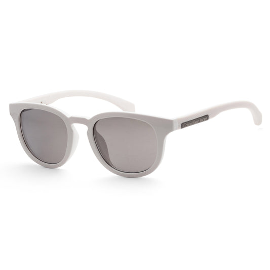 title:Calvin Klein Men's 52mm Sunglasses CKJ809SAF-108;color:Grey Frame, Grey Lens