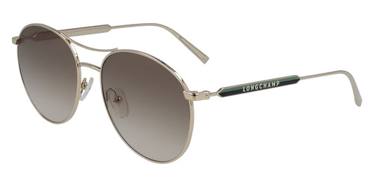 Longchamp Women's 56mm Gold Khaki Sunglasses LO133S-712 - Ruumur