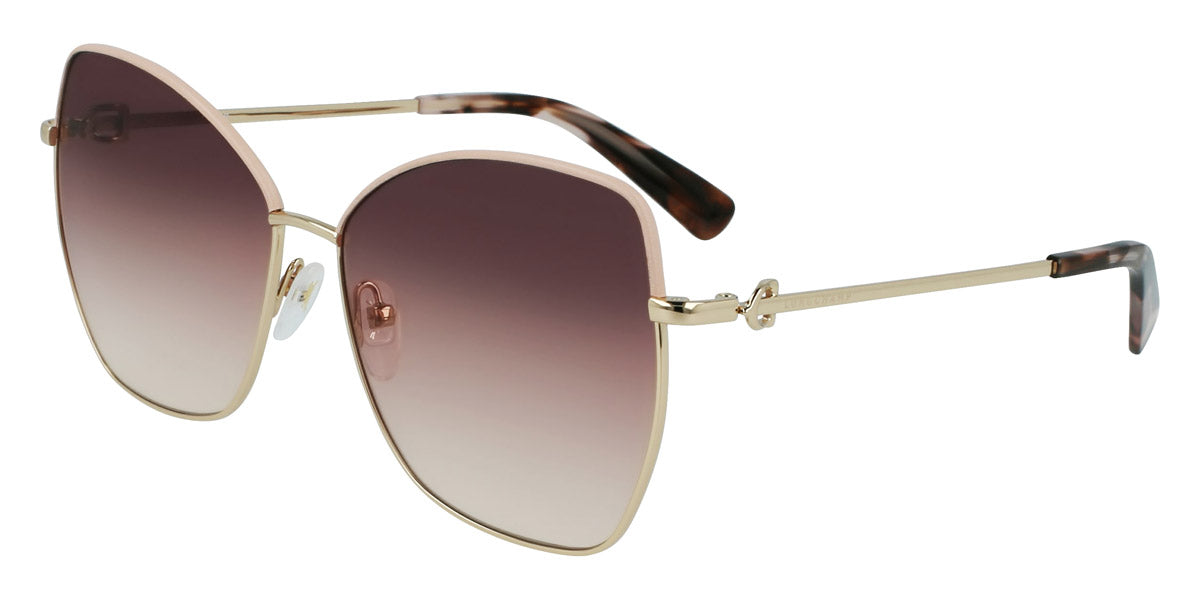 Longchamp Women's 60mm Rose Gold Sunglasses LO156SL-774 - Ruumur