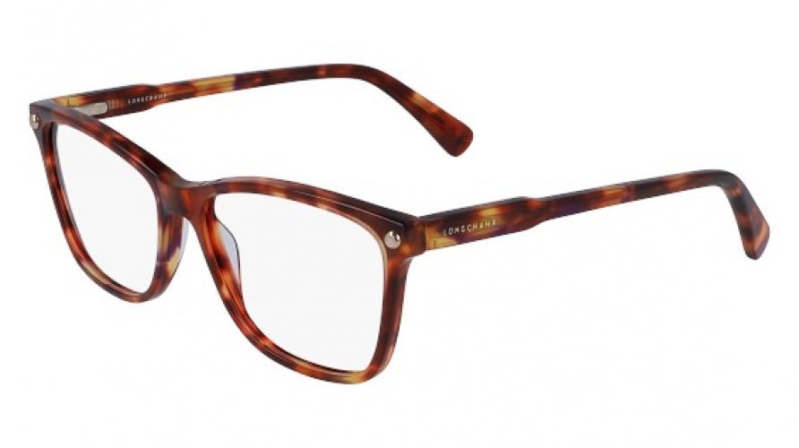 title:Longchamp Women's 54mm Blonde Havana Opticals LO2613-725;color:Blonde Havana Frame, Demo Lens