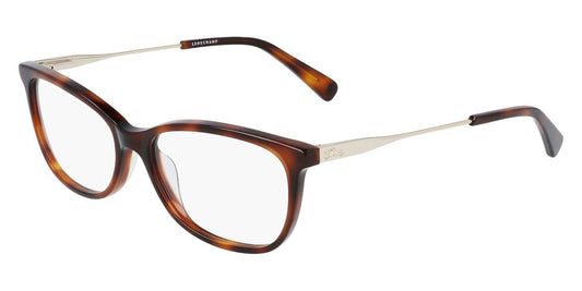 title:Longchamp Women's 54mm Warm Havana Opticals LO2675-226;color:Warm Havana Frame, Demo Lens