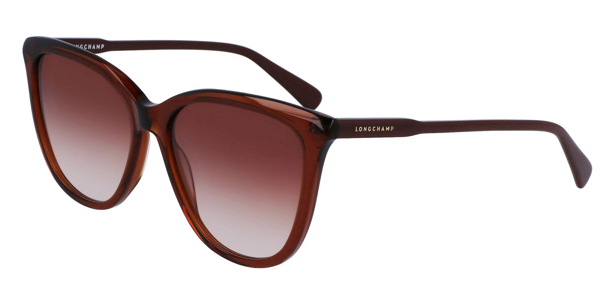 Longchamp Women's 56mm Brown Sunglasses LO718S-201 - Ruumur