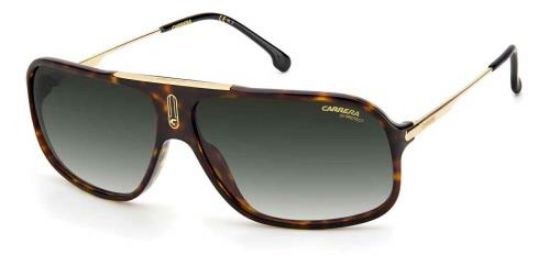 title:Carrera Unisex 64mm Havana Sunglasses COOL65-0086-9K;color:Havana Frame, Grey Gradient Lens