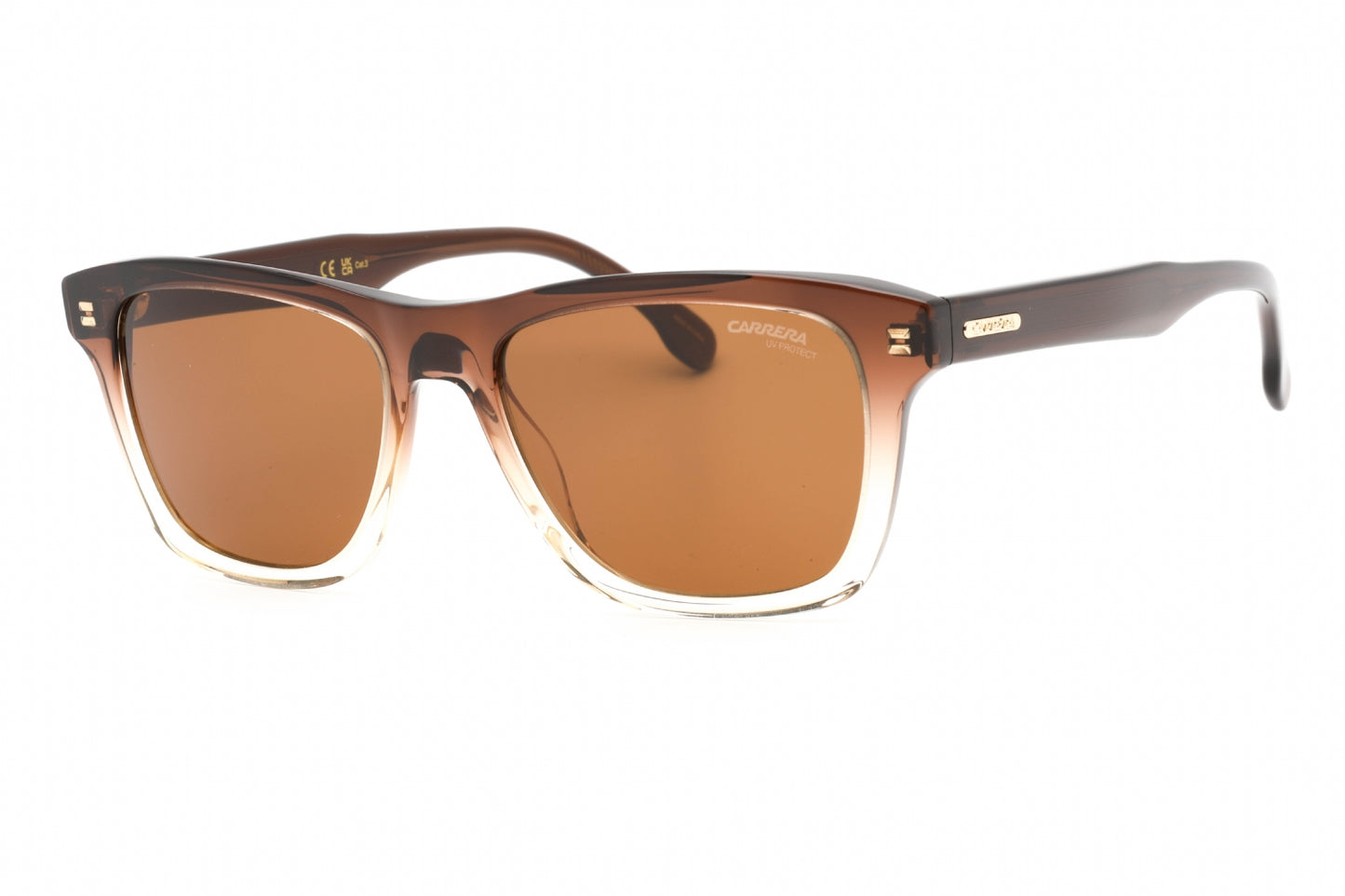 title:Carrera Men's 53mm Shaded Brown Sunglasses CA266S-00MY-70;color:Shaded Brown Frame, Brown Lens