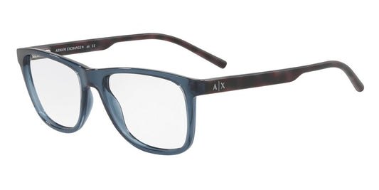 title:Armani Exchange Men's 54mm Matte Black Opticals AX3048F-8238-56;color:Matte Black Frame, Demo Lens