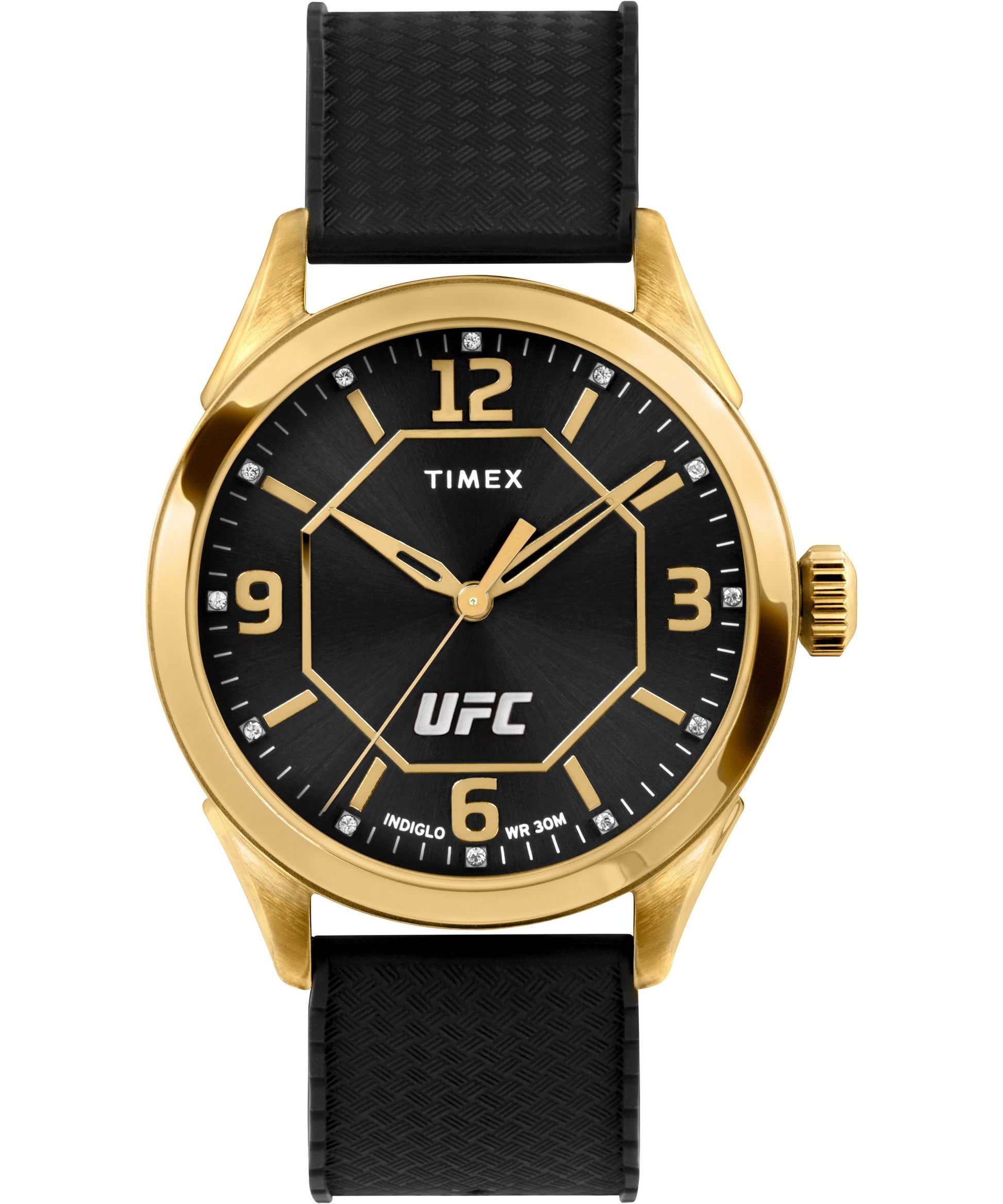 title:Timex Men's UFC Street 42mm Quartz Watch TW2V56000;color:Black