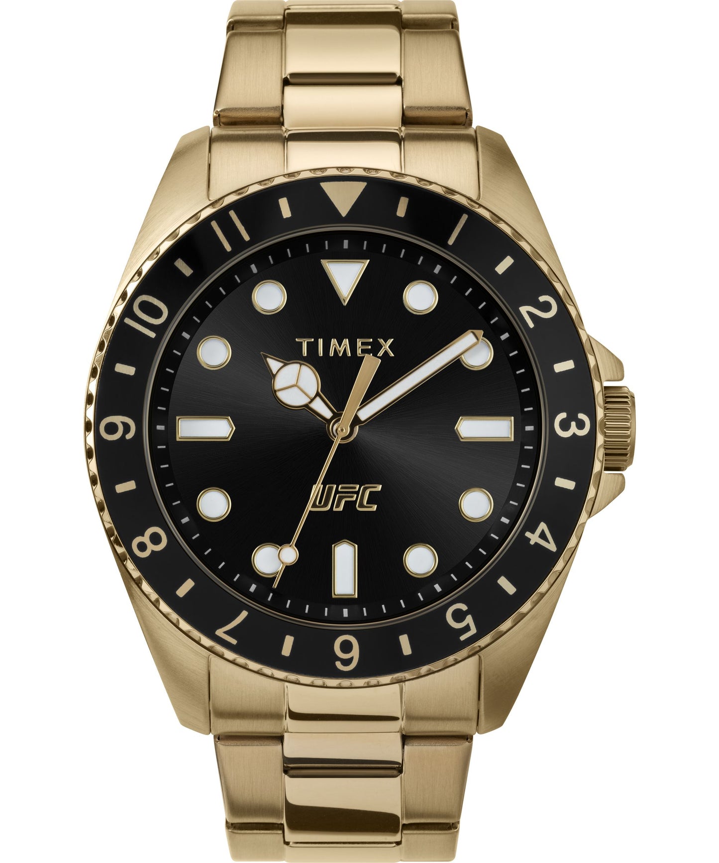 title:Timex Men's UFC Street 42mm Quartz Watch TW2V96100;color:Gold