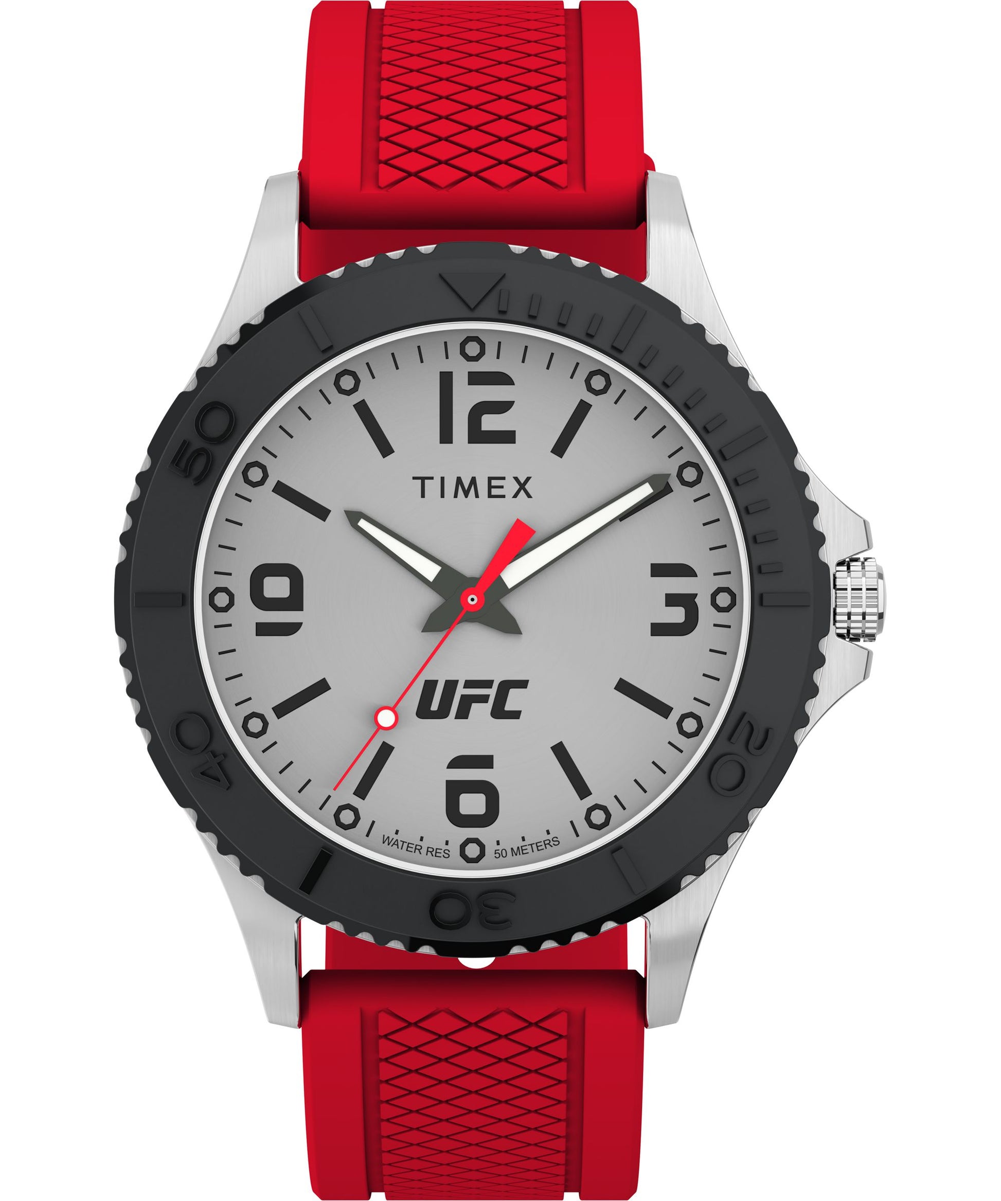 title:Timex Men's UFC Street 42mm Quartz Watch TW2V58200;color:Red