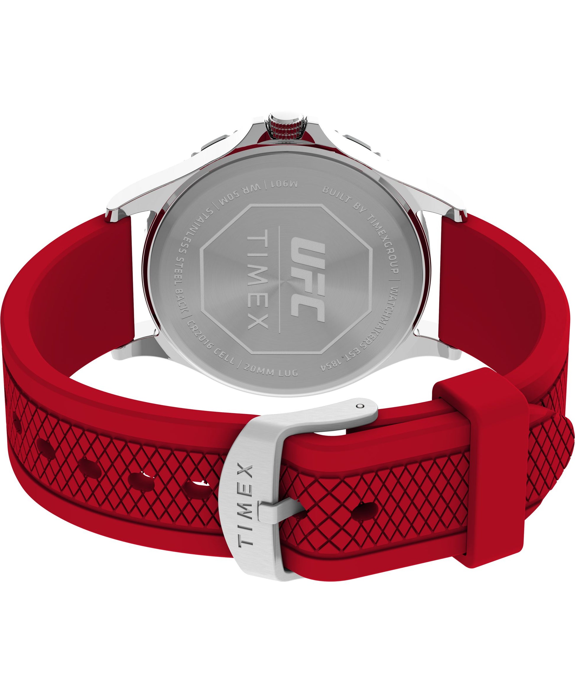 title:Timex Men's UFC Street 42mm Quartz Watch TW2V58200;color:Red