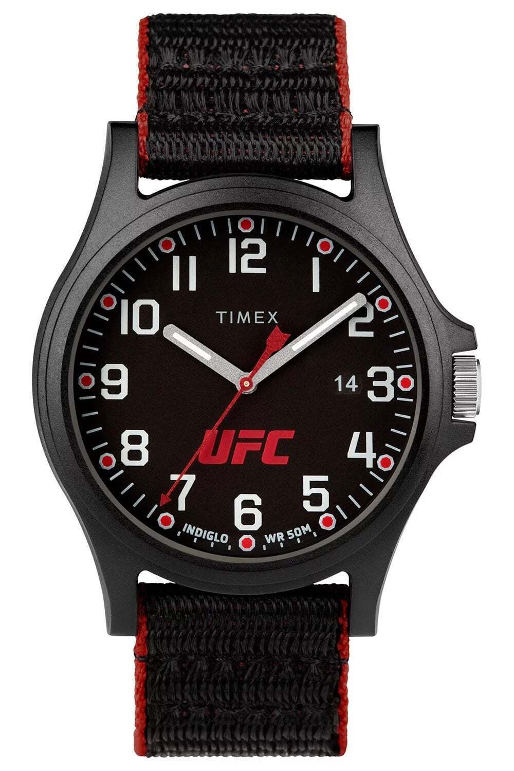 title:Timex Men's UFC Street 40mm Quartz Watch TW2V55000JR;color:Black