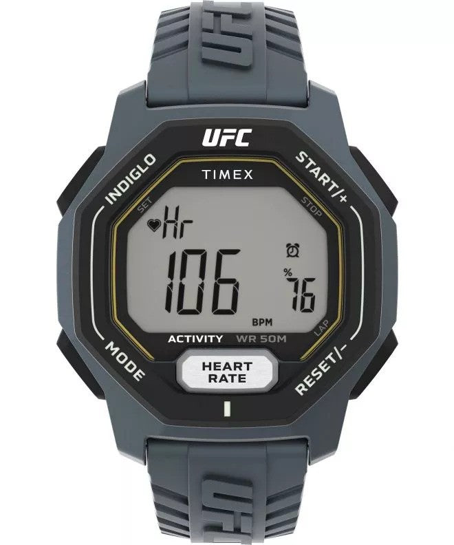 title:Timex Men's UFC Performance 46mm Watch TW2V83900GP;color:Grey