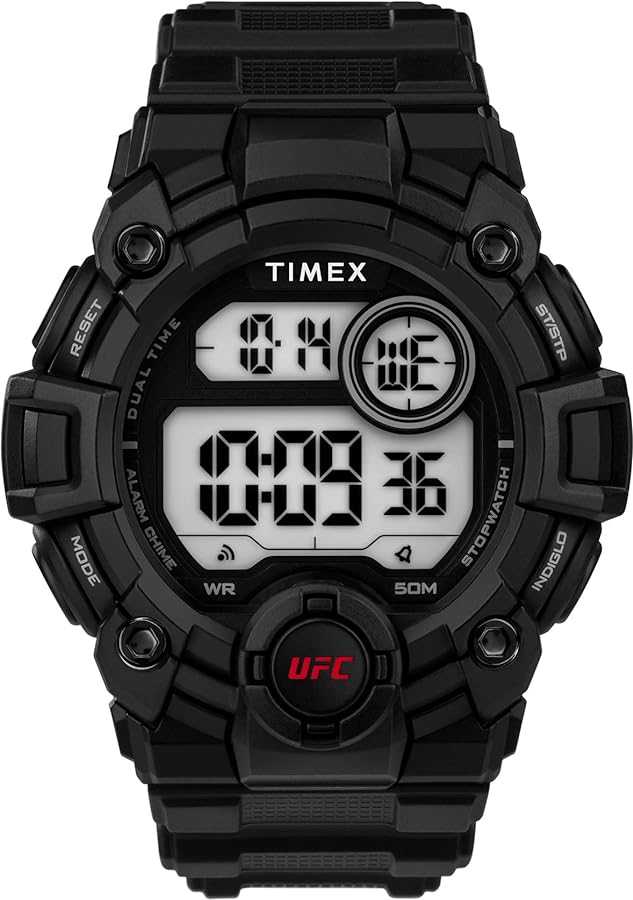 title:Timex Men's UFC Strength 50mm Watch TW5M53100JR;color:Black