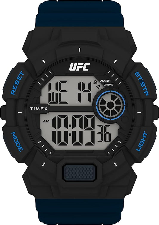 title:Timex Men's UFC Strength 50mm Watch TW5M53500GP;color:Black