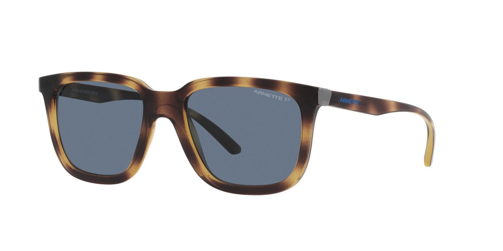 title:Arnette Men's 54mm Dark Havana Sunglasses AN4306-27702V-54;color:Dark Havana frame, Dark Blue Polar lens