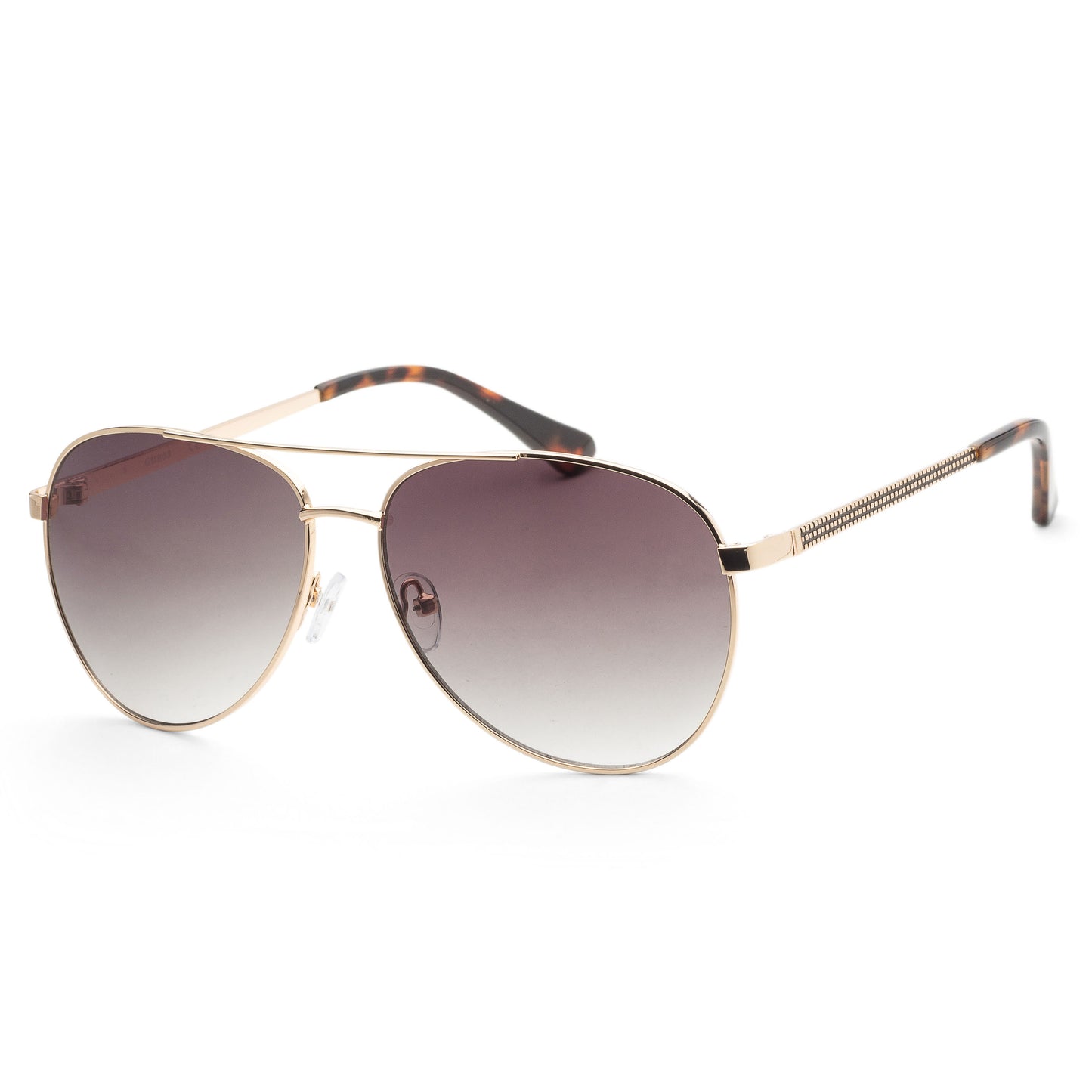 title:Guess Men's 59 mm Gold Sunglasses GF0251-32P;color:Gold frame, Green Gradient lens