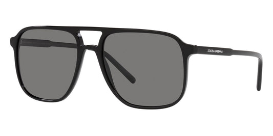 title:Dolce & Gabbana Men's 58mm Black Sunglasses DG4423F-501-81-58;color:Black frame, Polar Grey lens