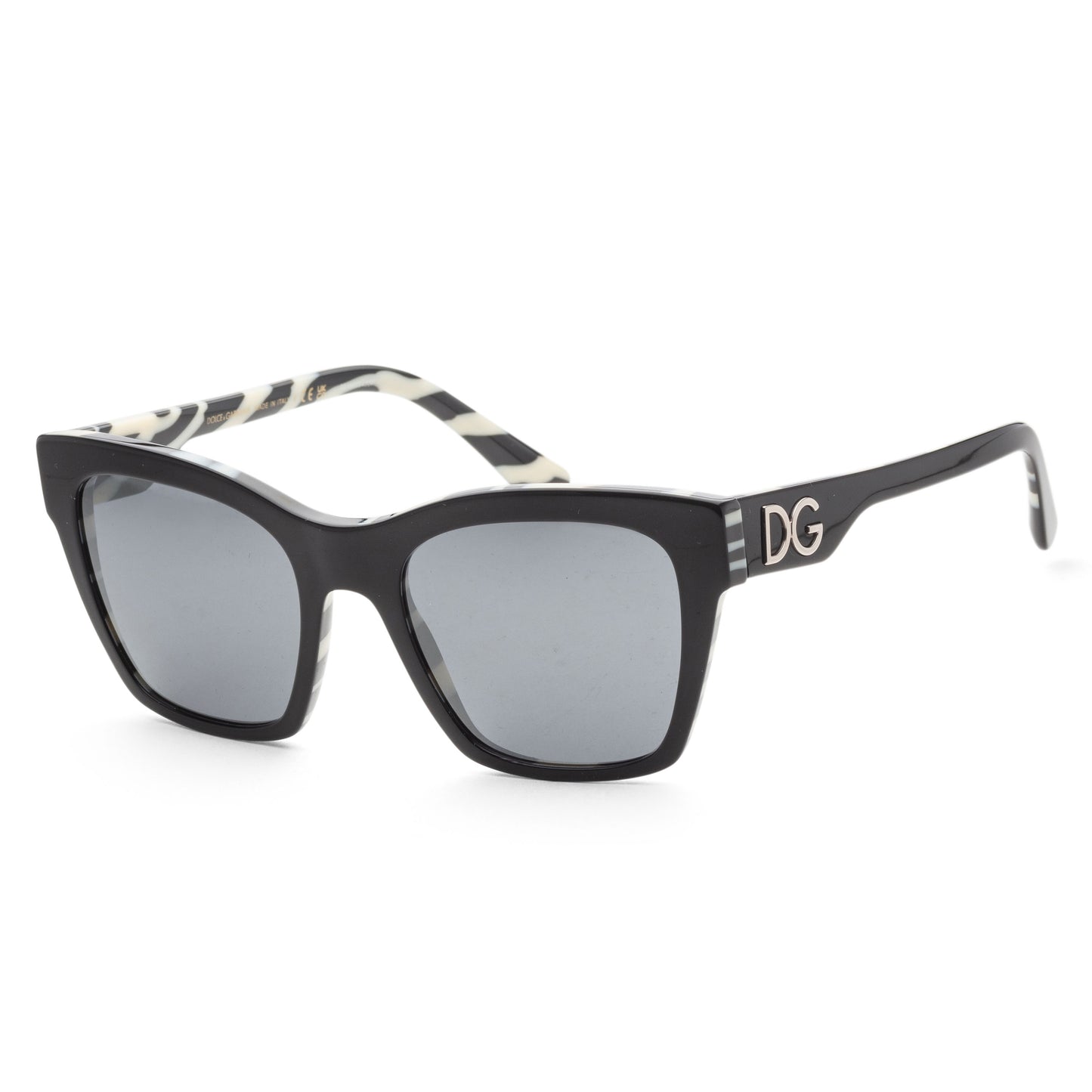 title:Dolce & Gabbana Women's 53mm Black On Zebra Sunglasses DG4384-33726G-53;color:Black On Zebra