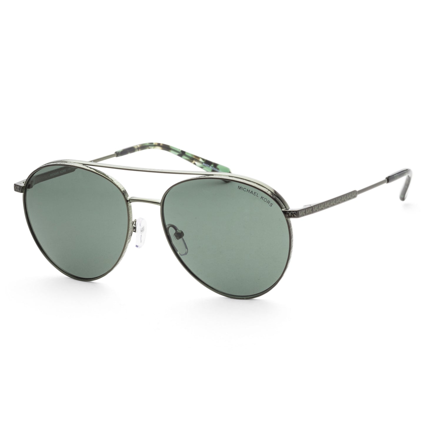 title:Michael Kors Women's Arches 58mm Amazon Green Metal Sunglasses MK1138-18943H-58;color:Amazon Green Metal frame, Green lens