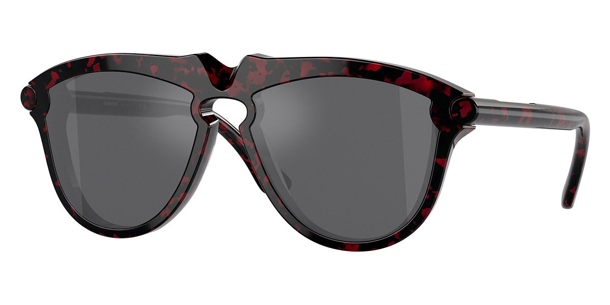 title:Burberry Men's 58mm Red Havana Sunglasses BE4417U-41036G-58;color:Red Havana frame, Grey Mirror Silver lens