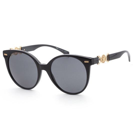 title:Versace Women's 55mm Black Sunglasses VE4442-GB1-87-55;color:Black