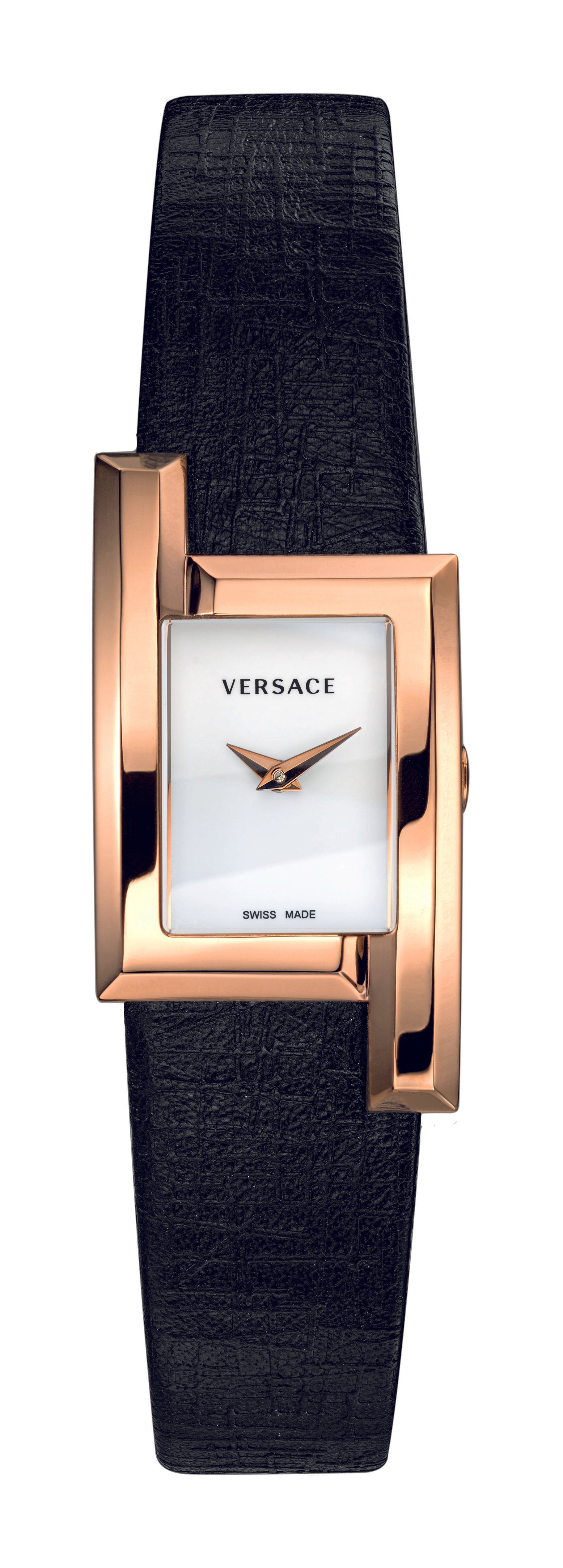 title:Versace Women's Greca Icon 39mm Quartz Watch VELU00419;color:Black