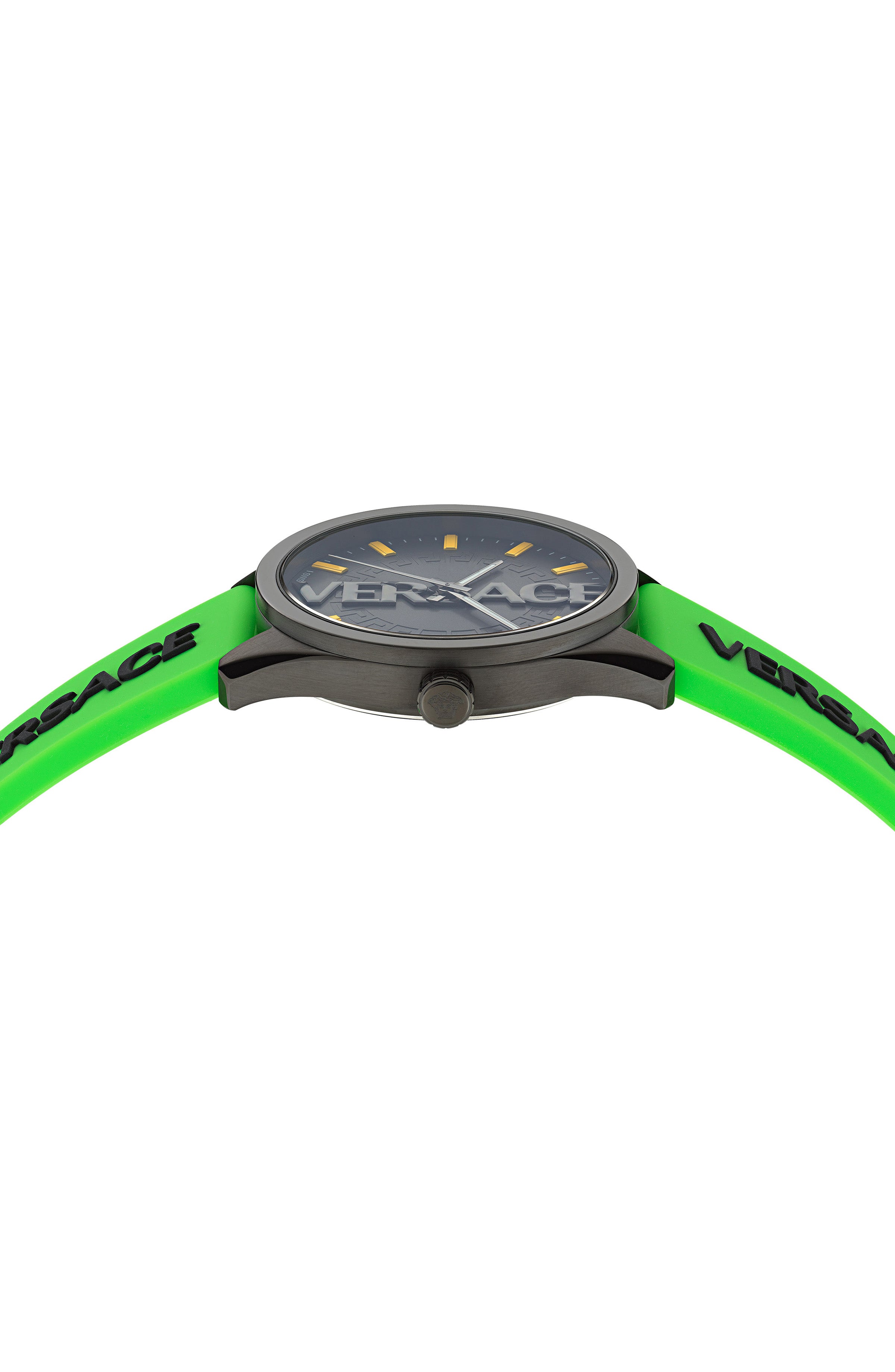 title:Versace Men's V-Vertical 42mm Quartz Watch VE3H00923;color:Green