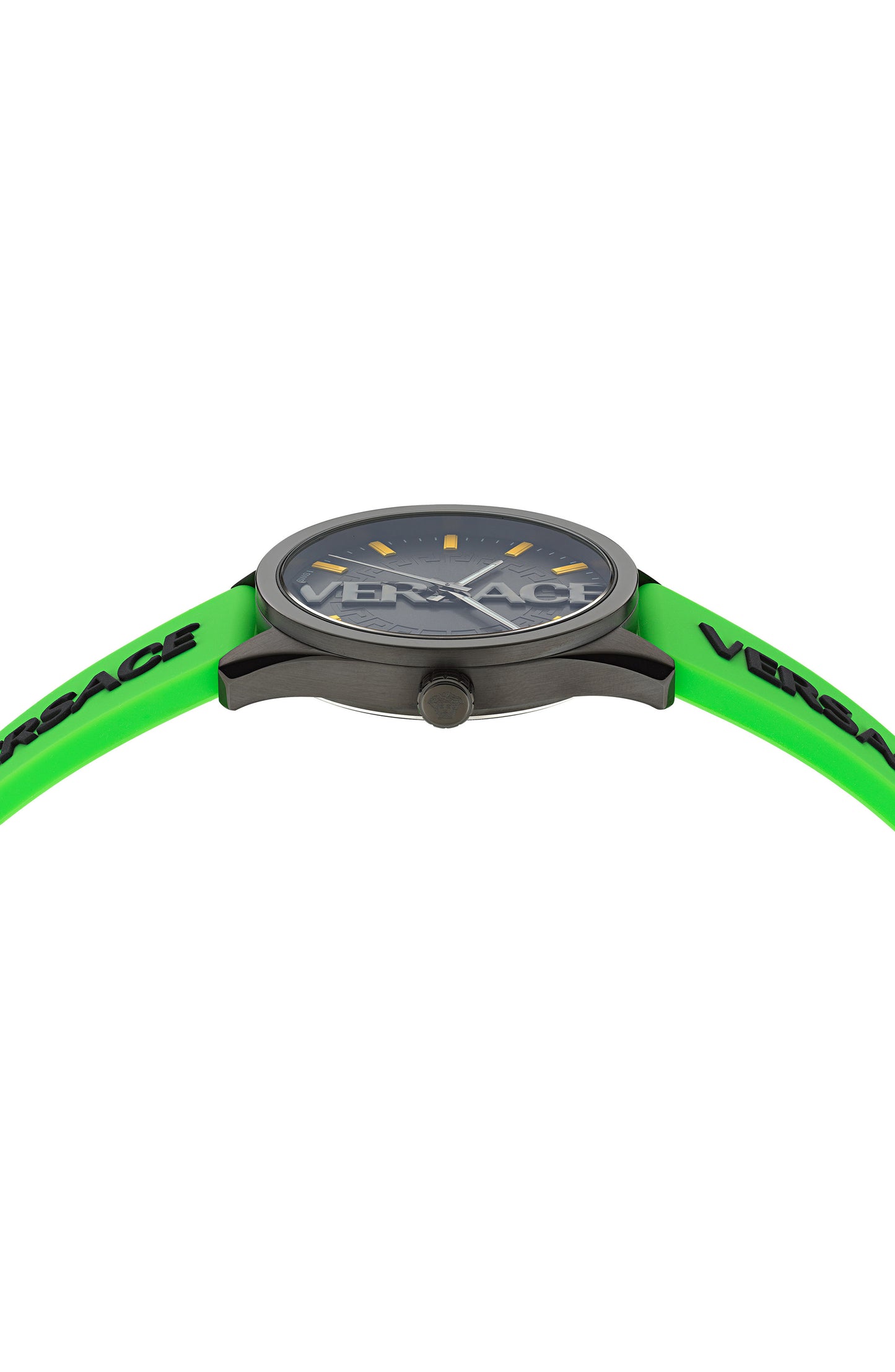 title:Versace Men's V-Vertical 42mm Quartz Watch VE3H00923;color:Green