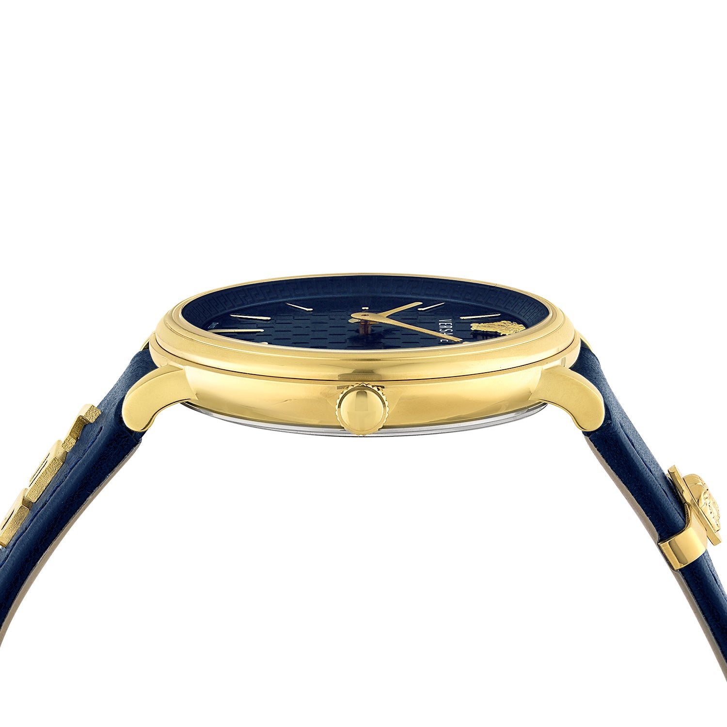 title:Versace Women's V-Circle 38mm Quartz Watch VE8104522;color:Blue