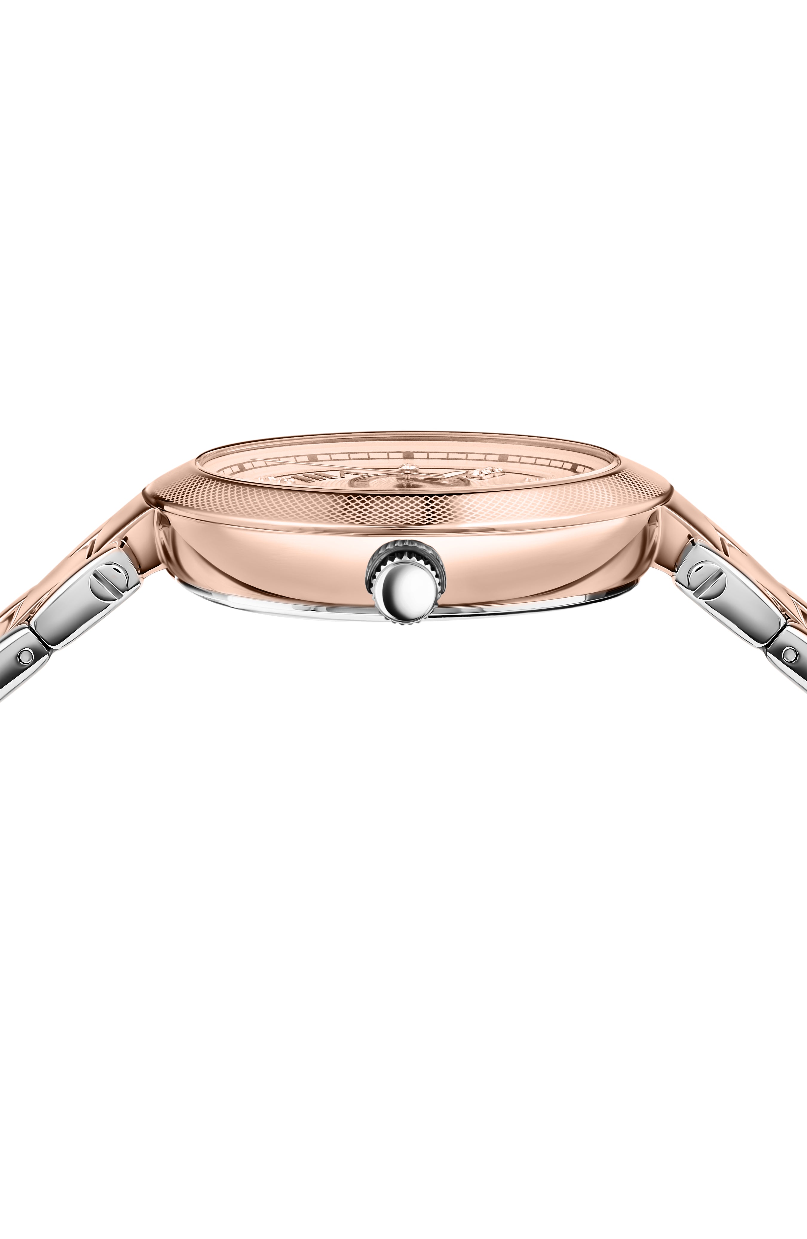 title:Versus Versace Women's Camden Market 38mm Quartz Watch VSPCA6221;color:Silver and Rose Gold