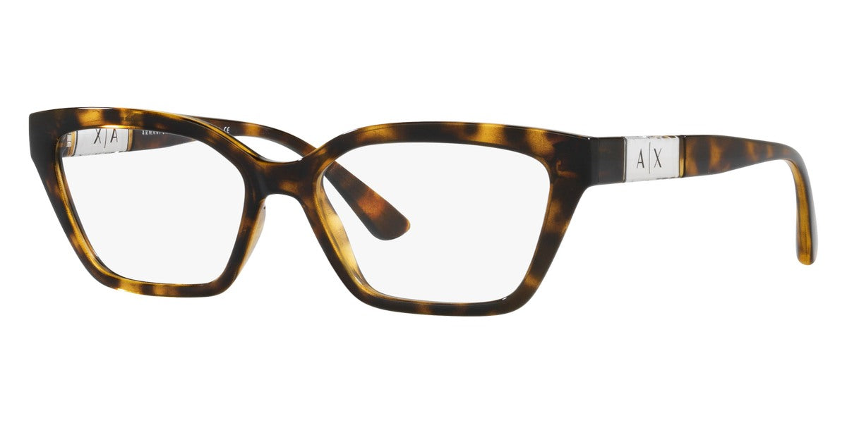 title:Armani Exchange Women's 54mm Shiny Havana Opticals AX3092-8213-54;color:Shiny Havana frame, Demo Lens