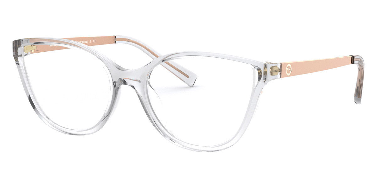 title:Michael Kors Women's Belize 53mm Clear Opticals MK4071U-3050-53;color:Clear frame, Demo lens