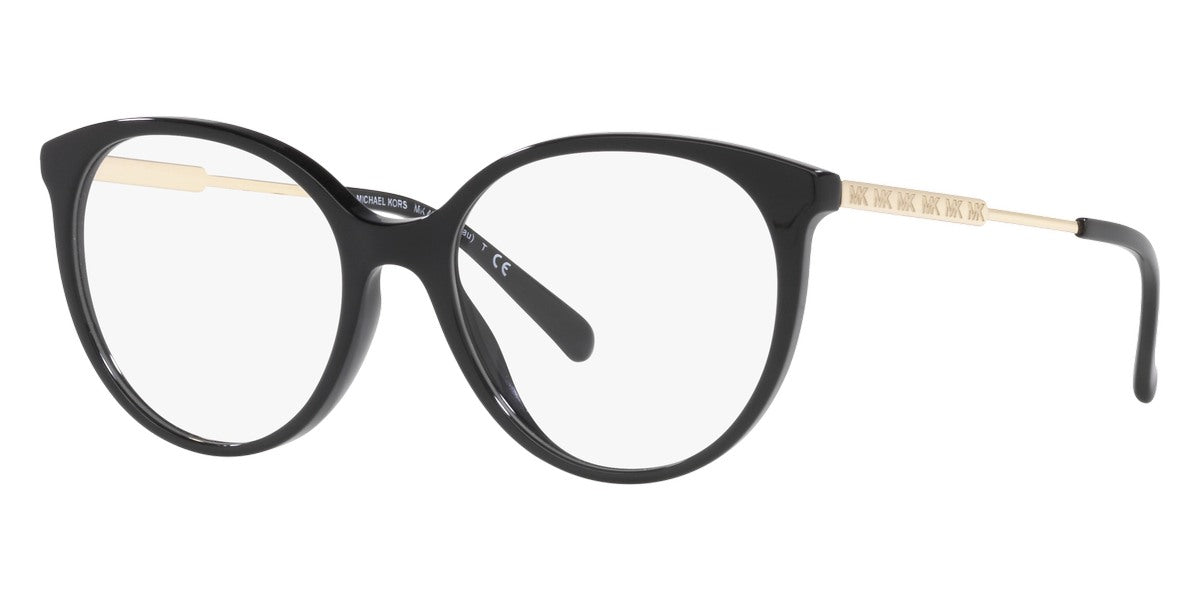 title:Michael Kors Women's Palau 52mm Black Opticals MK4093-3005-52;color:Black frame, No Color lens