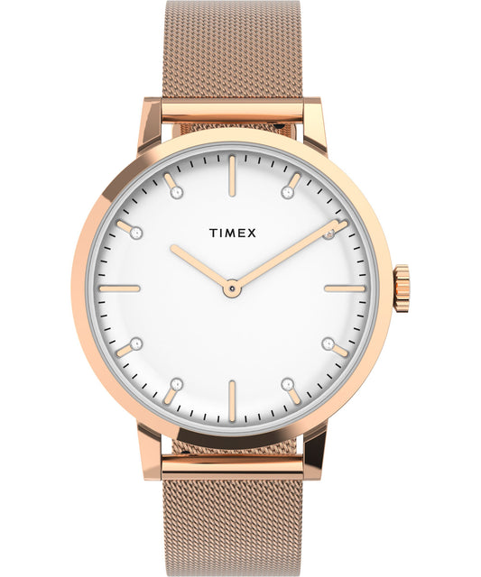 title:Timex Women's Trend 36mm Quartz Watch TW2V37100VQ;color:Rose Gold