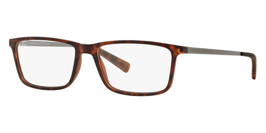 title:Armani Exchange Women's 55mm Matte Havana Opticals AX3027F-8029-55;color:Matte Havana frame, Demo lens