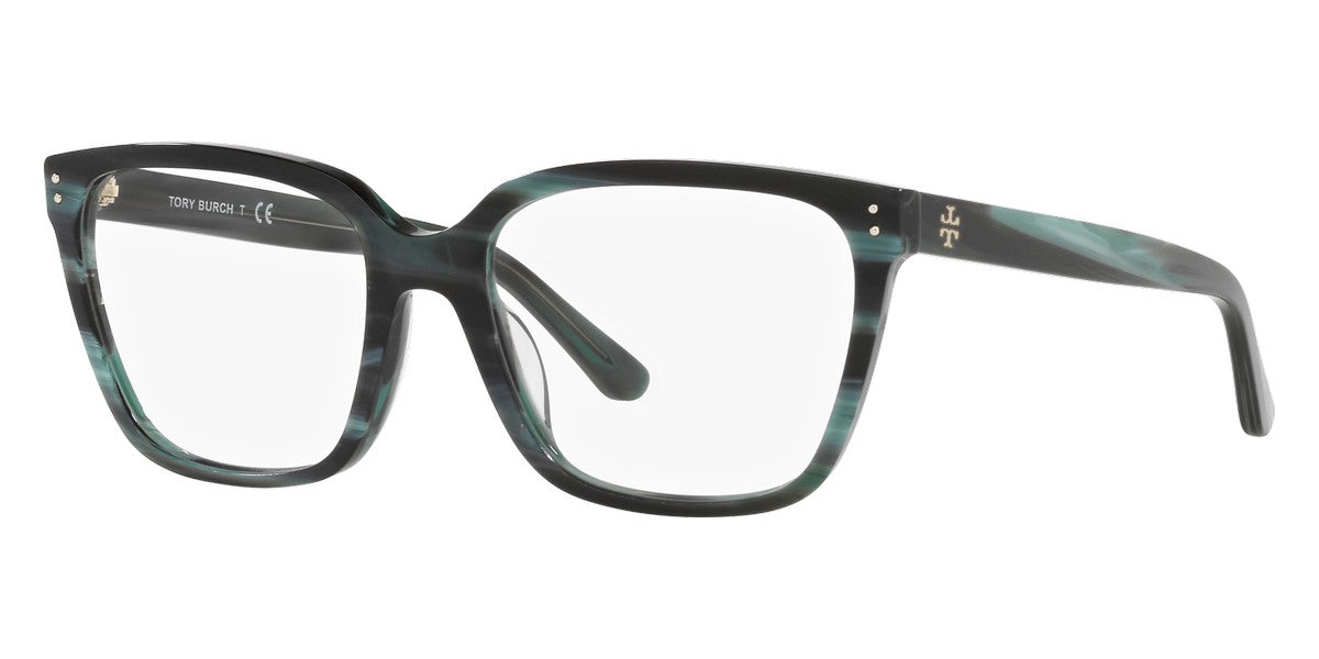 title:Tory Burch Women's 52mm Sky Blue Horn Opticals TY2120U-1869-52;color:Sky Blue Horn frame, Demo lens