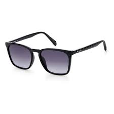 title:Fossil Men's 55mm Black Sunglasses FOS3114GS-0807-9O;color:Black frame, Dark Grey lens