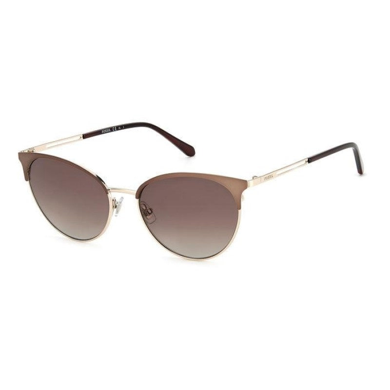 title:Fossil Women's 55mm Brown Sunglasses FOS3133GS-009Q-HA;color:Brown frame, Brown lens