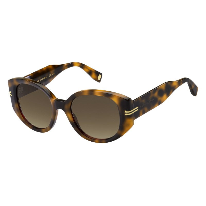 title:Marc Jacobs Women's 51mm Havana Sunglasses MJ1052S-005L-HA;color:Havana frame, Brown lens