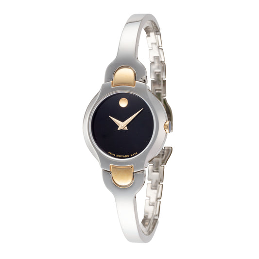 title:Movado Women's Kara 24 mm Quartz Watch 0606948;color:Silver