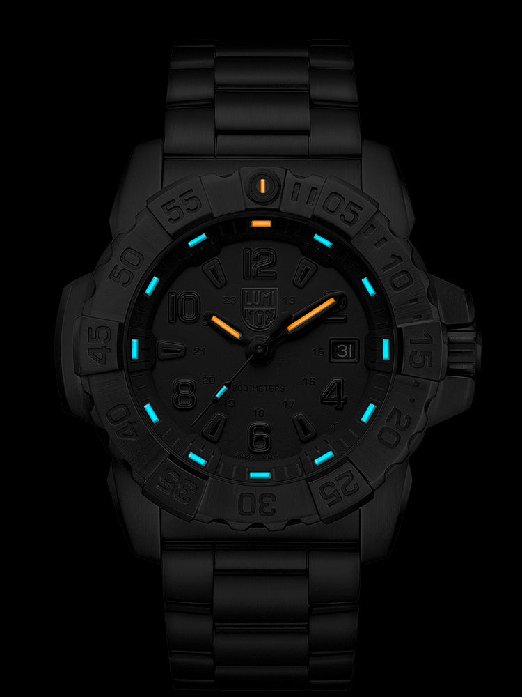 title:Luminox Men's XS.3252.BO.L Navy Seal 45mm Quartz Watch;color:Black