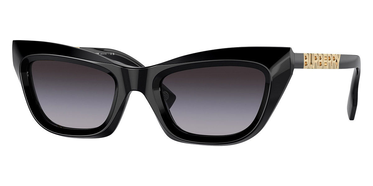 title:Burberry Women's 51mm Black Sunglasses BE4409-30018G-51;color:Black frame, Grey Gradient lens