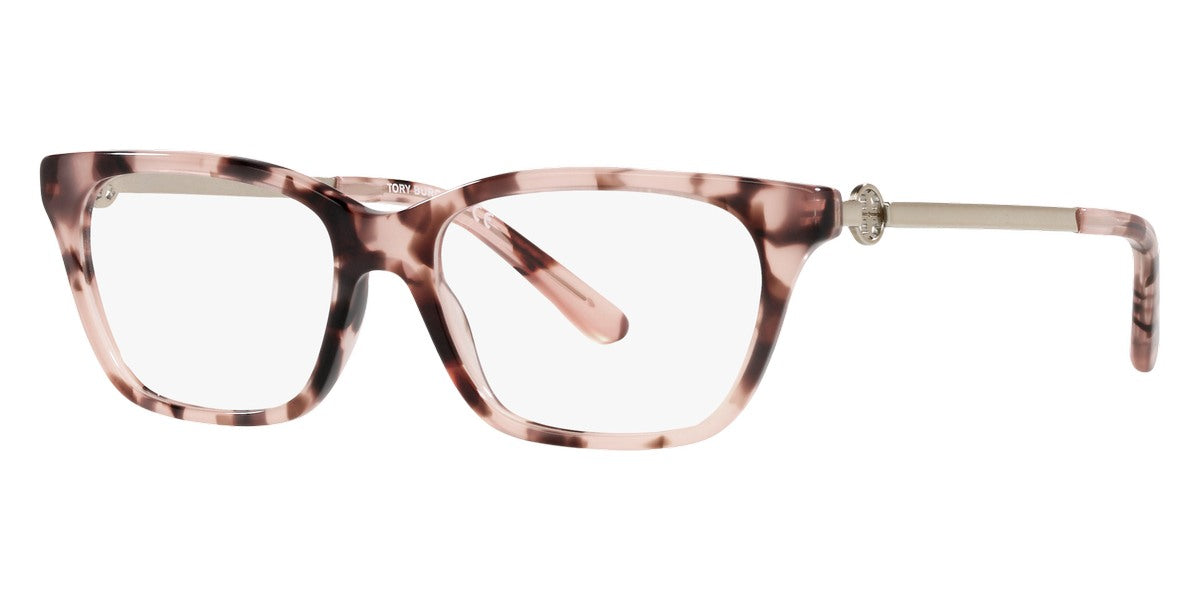 title:Tory Burch Women's 50mm Blush Tortoise Opticals TY2107-1877-50;color:Blush Tortoise frame, Demo Lens